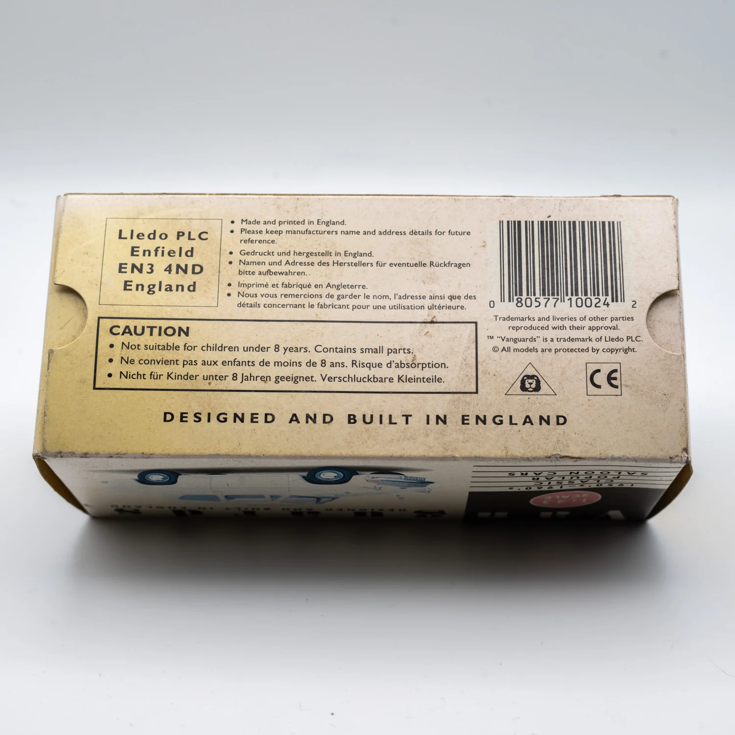 Vanguards 1:43 Ford Anglia 'Yellow' - Image 3